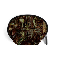 New York City Skyscrapers Accessory Pouch (small) by Pakrebo