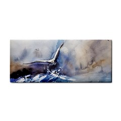 Art Painting Sea Storm Seagull Hand Towel