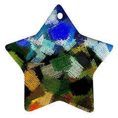 Texture Color Colors Network Ornament (star)