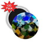 Texture Color Colors Network 2.25  Magnets (100 pack)  Front