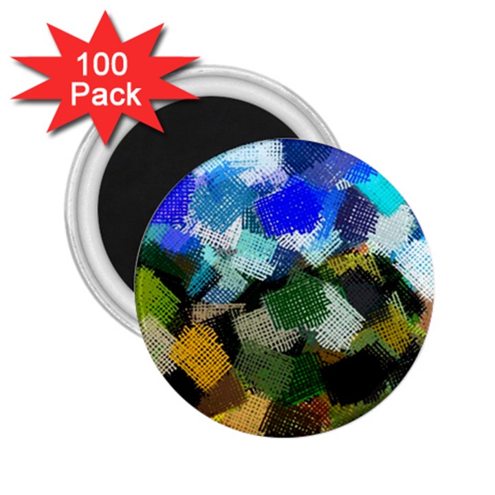 Texture Color Colors Network 2.25  Magnets (100 pack) 