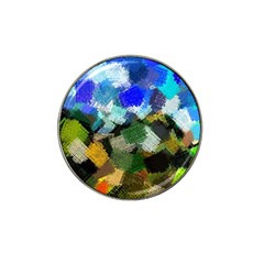 Texture Color Colors Network Hat Clip Ball Marker (4 Pack) by Pakrebo