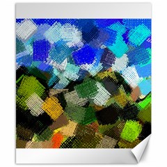 Texture Color Colors Network Canvas 8  X 10  by Pakrebo