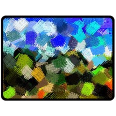 Texture Color Colors Network Double Sided Fleece Blanket (large)  by Pakrebo