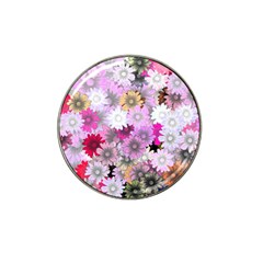 Flower Flowers Carta Da Parati Hat Clip Ball Marker by Pakrebo