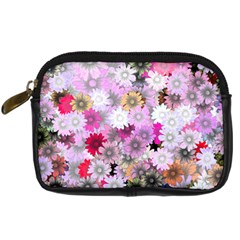 Flower Flowers Carta Da Parati Digital Camera Leather Case by Pakrebo