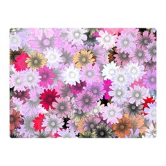 Flower Flowers Carta Da Parati Double Sided Flano Blanket (mini)  by Pakrebo