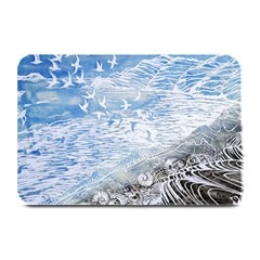 Coast Beach Shell Conch Water Plate Mats by Pakrebo