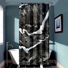 Cold Lava Shower Curtain 36  X 72  (stall)  by WILLBIRDWELL