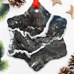 Cold Lava Ornament (snowflake)