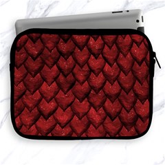 Red Dragon Apple Ipad 2/3/4 Zipper Cases by LalaChandra