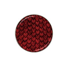 Red Dragon Hat Clip Ball Marker (4 Pack)