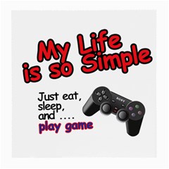 My Life Is Simple Medium Glasses Cloth by Ergi2000