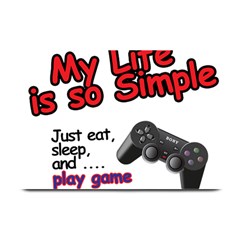 My Life Is Simple Plate Mats by Ergi2000