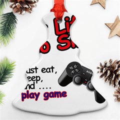 My Life Is Simple Christmas Tree Ornament (two Sides) by Ergi2000