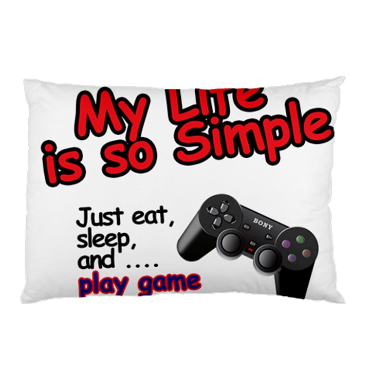 My Life Is Simple Pillow Case (Two Sides)