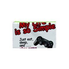 My Life Is Simple Cosmetic Bag (xs) by Ergi2000