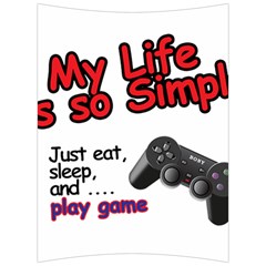 My Life Is Simple Back Support Cushion