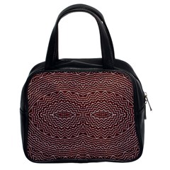 Design Pattern Abstract Desktop Classic Handbag (two Sides) by Pakrebo