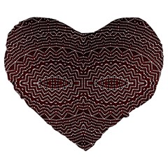 Design Pattern Abstract Desktop Large 19  Premium Heart Shape Cushions by Pakrebo