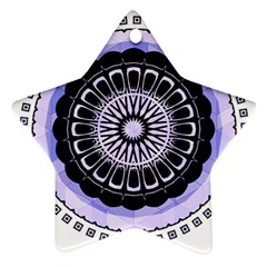 Design Circular Pattern Mandala Ornament (star)