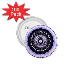 Design Circular Pattern Mandala 1 75  Buttons (100 Pack)  by Pakrebo