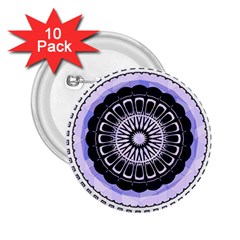 Design Circular Pattern Mandala 2 25  Buttons (10 Pack)  by Pakrebo