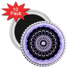 Design Circular Pattern Mandala 2.25  Magnets (10 pack)  Front