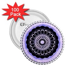 Design Circular Pattern Mandala 2.25  Buttons (100 pack) 