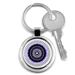 Design Circular Pattern Mandala Key Chains (round)  by Pakrebo