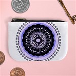 Design Circular Pattern Mandala Mini Coin Purse Front