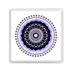 Design Circular Pattern Mandala Memory Card Reader (Square)