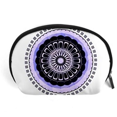 Design Circular Pattern Mandala Accessory Pouch (Large)