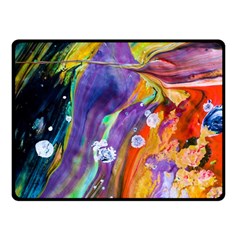 Abstract Modern Detail Color Fleece Blanket (small) by Pakrebo