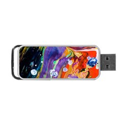 Abstract Modern Detail Color Portable Usb Flash (one Side) by Pakrebo