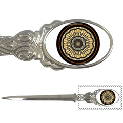 Mandala Pattern Round Ethnic Letter Opener by Pakrebo