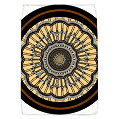 Mandala Pattern Round Ethnic Removable Flap Cover (l)