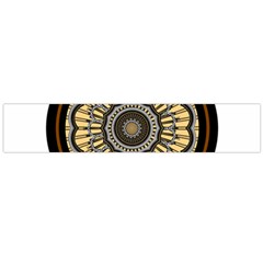 Mandala Pattern Round Ethnic Large Flano Scarf 