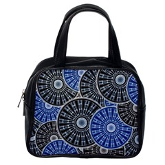 Cog Gear Wheel Engineering Round Classic Handbag (one Side) by Pakrebo