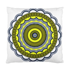 Mandala Pattern Round Ethnic Standard Cushion Case (one Side) by Pakrebo