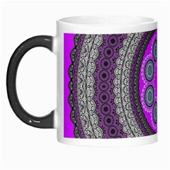 Round Pattern Ethnic Design Morph Mugs by Pakrebo