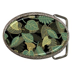 Autumn Fallen Leaves Dried Leaves Belt Buckles by Pakrebo