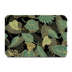 Autumn Fallen Leaves Dried Leaves Plate Mats by Pakrebo