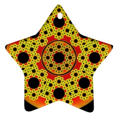 Fractal Art Design Pattern Ornament (star)