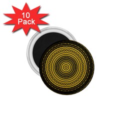 Design Circular Shape Round 1 75  Magnets (10 Pack)  by Pakrebo