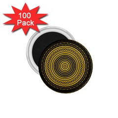 Design Circular Shape Round 1 75  Magnets (100 Pack)  by Pakrebo