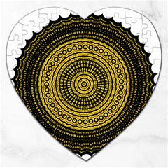 Design Circular Shape Round Jigsaw Puzzle (heart) by Pakrebo