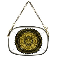 Design Circular Shape Round Chain Purse (two Sides) by Pakrebo