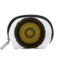 Design Circular Shape Round Accessory Pouch (small) by Pakrebo