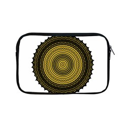 Design Circular Shape Round Apple Macbook Pro 13  Zipper Case by Pakrebo